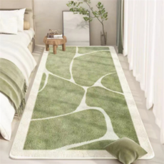 사계절 고급 카펫 가정용 인테리어 러그 미끄럼방지 침실 거실 카페트 침대 옆 롱 매트 WMY