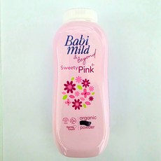 Babi Mild Sweety Pink organic powder 스위티 핑크 플러스 바디파우더, 1개, 160g