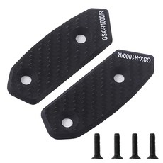 Simnliras 탄소 섬유 미러 블록 오프 베이스 플레이트 장식 마운트 커버 캡 세트 SUZUKI GSX-R1000/R 2017-2023에 적합_136584, Simnliras 탄소 섬유 미러 블록 오프 베이스 플