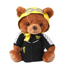 COLLYS GOLF 飛行員小熊2號 一號木桿桿頭套, 混合色, 1個