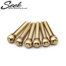 Brass 통기타 브릿지핀 (6개 1세트), 1개