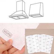 한빛 후드필터 매 가정용싱크대후드필터, 소