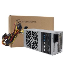 T.F.SKYWINDINL 데스크탑 소형 케이스용 액티브 PFC PSU TFX 400W 전원 공급 장치 컴퓨터 115-230V, 01 400와트, 04 EU 플러그