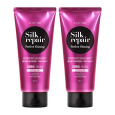 엘라스틴 실크리페어 트리트먼트 샤이닝 골드 300ml 2개