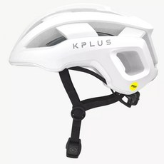 KPLUS 前衛科技感單色 亞洲頭型單車安全帽 公路競速休閒 Mips Air Node系統-NOVA, AWS全白,M(56-59cm), 1個