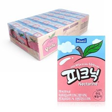 피크닉 천도복숭아 200ml x 24개입 (1박스) 어린이 주스