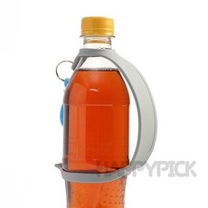 해피픽 실리콘 물병손잡이 홀더 (그레이) 음료홀더, 1개