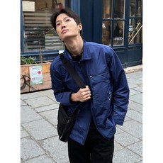 팬암 라이프 그래픽 포켓 셔츠 자켓 시그니처블루 PPACSJ310100P