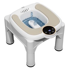 가정용 좌욕기 치질 변비 케어 가열 항온 전동세척비데 임산부 비데 약욕 좌대 헹구기 세숫대야, 고객직접설치, 베이직 PET 전동대야