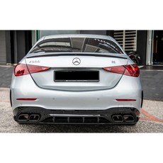 台灣之光 全新 W206 AMG C63款 後保 後保桿 後桿 全配 附亮黑 後下巴 C180 C300 C200