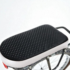 자전거 보조 의자 뒷자리 자전거 안장 쿠션 간편 캐리어, 자전거보조의자쿠션