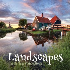 Landscapes A No Text Picture Book: A Calming Gift for Alzheimer Patients and Senior Citizens Living... Paperback, Lasting Happiness