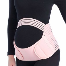 풀가덴 업그레이드 산전 산모 벨트-임신 지지-허리/허리/복부 밴드 조절 가능/호흡 가능 라지 화이트 벨리 브레이스