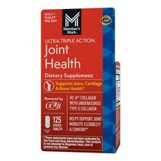 Member's Mark 울트라 트리플 액션 조인트 헬스 125정 Ultra Triple Action Joint Health, 1개