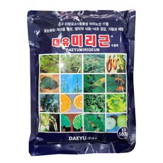[친환경마켓] 대유 미리근500g- (순수미량요소+동물성아미노산17종)복합비료, 1개