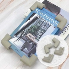 유아안전 푹신한 테이블 4p 모서리보호대 가구 충격흡수 코너가드