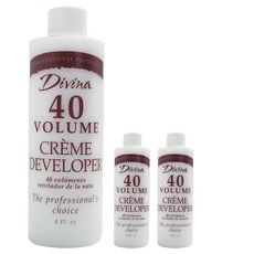 디비나 Divina 40 볼륨 크림 디벨로퍼, 3개, 237ml