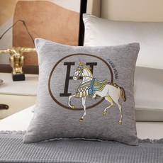 빅무드 셔닐 자수 쇼파 쿠션 커버