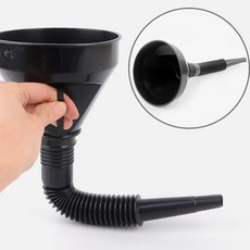 차량용 손잡이 자바라 깔때기 엔진오일 주유 워셔액 다용도 호스 필터