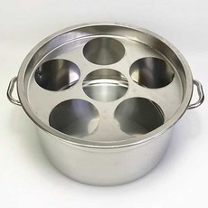 면삶는 냄비 탕면기 해면기 국수 파스타 우동 쌀국수 식당 소면, 50cm 7구냄비 +뚜껑