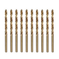 플로메리아 코발트기리 CO 고강도 코발트스텐기리 3.5mm 10개입 세트 서스 드릴비트 스테인레스 드릴날 샤시 철제 철기리 철재 타공 원형생크, 1세트