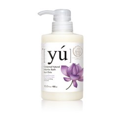 yú 東方草本寵物沐浴露 蓮花舒緩配方, 1個, 400ml