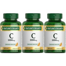 네이처스바운티 C 1000mg 캐플릿 100정 3팩, 3