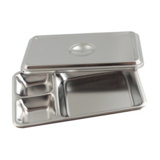 드레싱트레이 Dressing Package Tray 지엠 2홀/3홀, 2홀(뚜껑), 1개