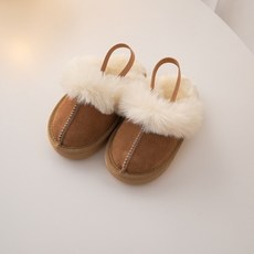 兒童款冬季防寒拖鞋