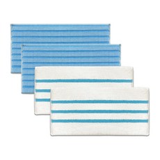 [호환] BNC INT 한경희 HSM-1010TI HESM-D1300WT D1000 홈앤아트 AMS-200 블랙앤데커 스팀청소기 극세사 물걸레 세트, 4개, 일반+찌든때[set]