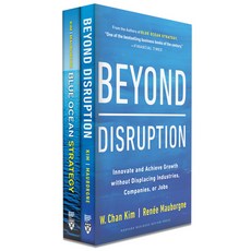(영문도서) Blue Ocean Strategy + Beyond Disruption Collection (2 Books) Hardcover, Harvard Business Review Press, English, 9781647829674