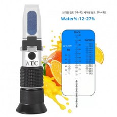 도수측정기 알콜 테스트기 미터 테스터기 0-80도 주류용, 1개, 58-90