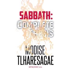 (英文圖書)Sabbath: Complete Thesis 平裝版, Modise Tlharesagae, 英文