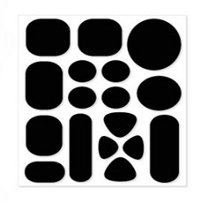 패딩 수선 패치 옷보수 스티커 옷찢어짐 뜯어짐 보수, 10개, 검정