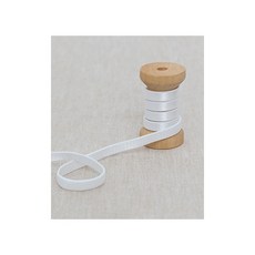 퀼트스타 소프트 란제리 펄 고무줄 7mm_화이트, 1개, 화이트