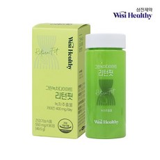 삼진제약 건강식품관 [삼진제약] 위시헬씨 그린녹차 다이어트 리턴핏 90정 30일분, 1개
