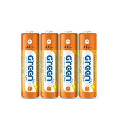 GREENON 超鹼電池/4號鹼性電池(AAA)-4入 小資組, 1個, 4入