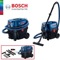 Bosch 博世 GAS 12-25 乾濕兩用吸塵器，HEPA濾網自動清潔技術