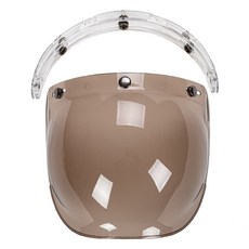 헬로엑스 오토바이헬멧용 버블쉴드 투명 스윙어댑터포함 배달, 라이트스모그