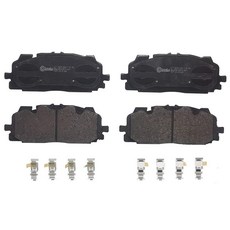 Brembo P85165 Low-Met 프론트 디스크 브레이크 패드 세트 아우디 OE# 4K0698151_176286