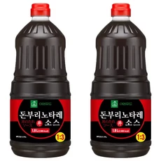 이엔푸드 돈부리노타레소스 1.8L 2개 식사 일식 외식 혼밥 한식 간편요리, 1세트