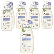 Aveeno 香氛舒緩保濕乳 薰衣草, 354ml, 6瓶