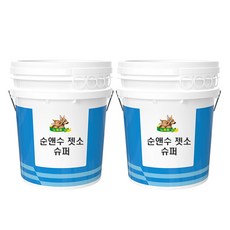 노루페인트 친환경 순앤수 젯소 슈퍼 4L, 백색, 2개