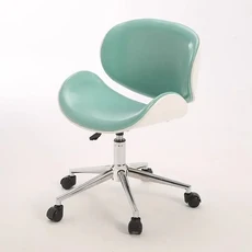 편안한 사무실 컴퓨터 의자 직원 작업 회전 홈 리프트 등받이 연구, 13 Azure - Movable