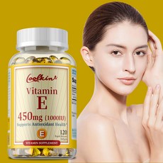 Coolkin 維他命 E 450mg (1000IU) 輔助抗氧化, 60組