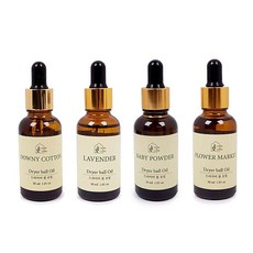 꿈꾸는비 드라이어볼 아로마 오일 30ml 건조기향기오일, 다우니코튼