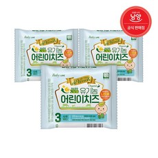 드빈치 자연방목 유기농 아기치즈 3단계 (18g) 10매입, 아기치즈3단계, 180g, 3개