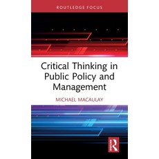(英文圖書)Critical Thinking in Public Policy and Management 精裝版, Routledge, 英文