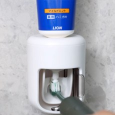 치약 짜개 디스펜서 절약 자동 무타공 홀더 97200EA 1(EA), 화이트