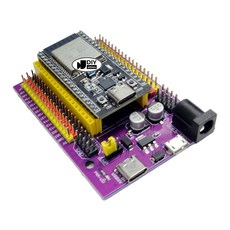 ESP32 개발보드 + 38핀 확장 보드 세트 USB Type-C CP2102 듀얼코어 WiFi 블루투스 아두이노 IDE 및 마이크로파이썬 호환 DIYables